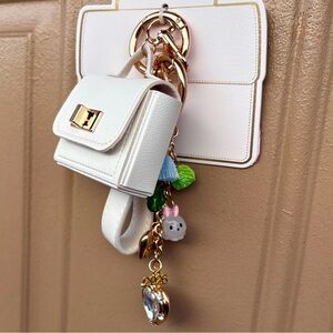 Mini Purse AirPod Case Bag Charm 2026 Bow Cabbage Easter Glowing Bunny Spring